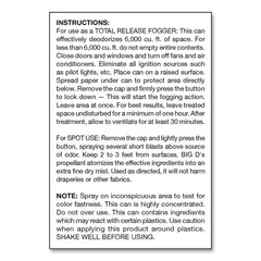 Big D Industries 5 oz Odor Control Fogger - Mountain Air Scent (12/Carton)