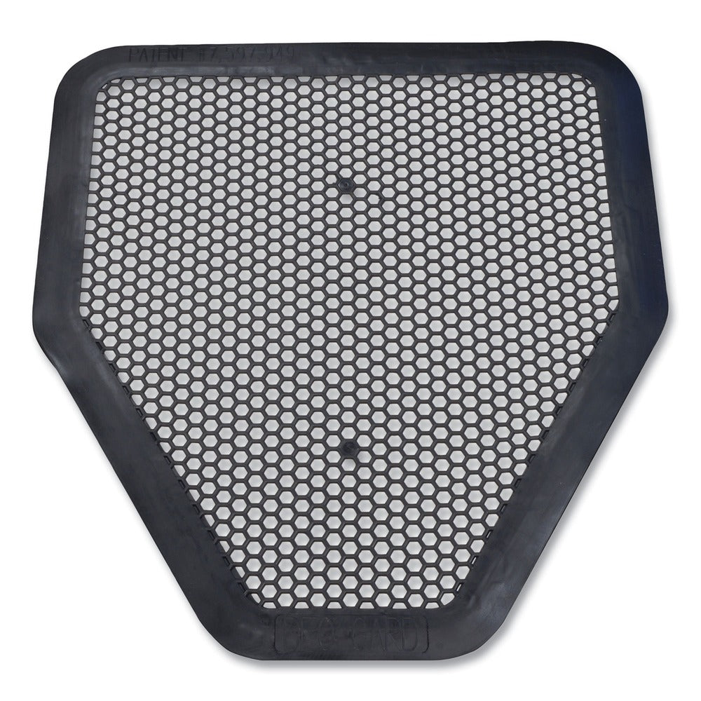 Big D Industries 17.5 in. x 20.5 in. Deo-Gard Disposable Urinal Mat - Mountain Air, Charcoal (6/Carton)