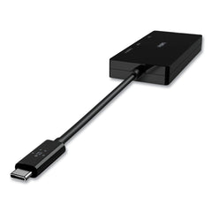 Belkin DisplayPort/DVI/HDMI/USB-C/VGA 4.33 in. USB-C Video Adapter - Black