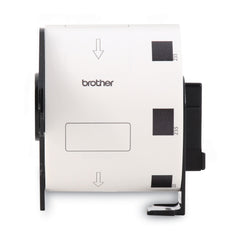 Brother 1.1 in. x 2.1 in. Die-Cut Removable Paper Labels - White