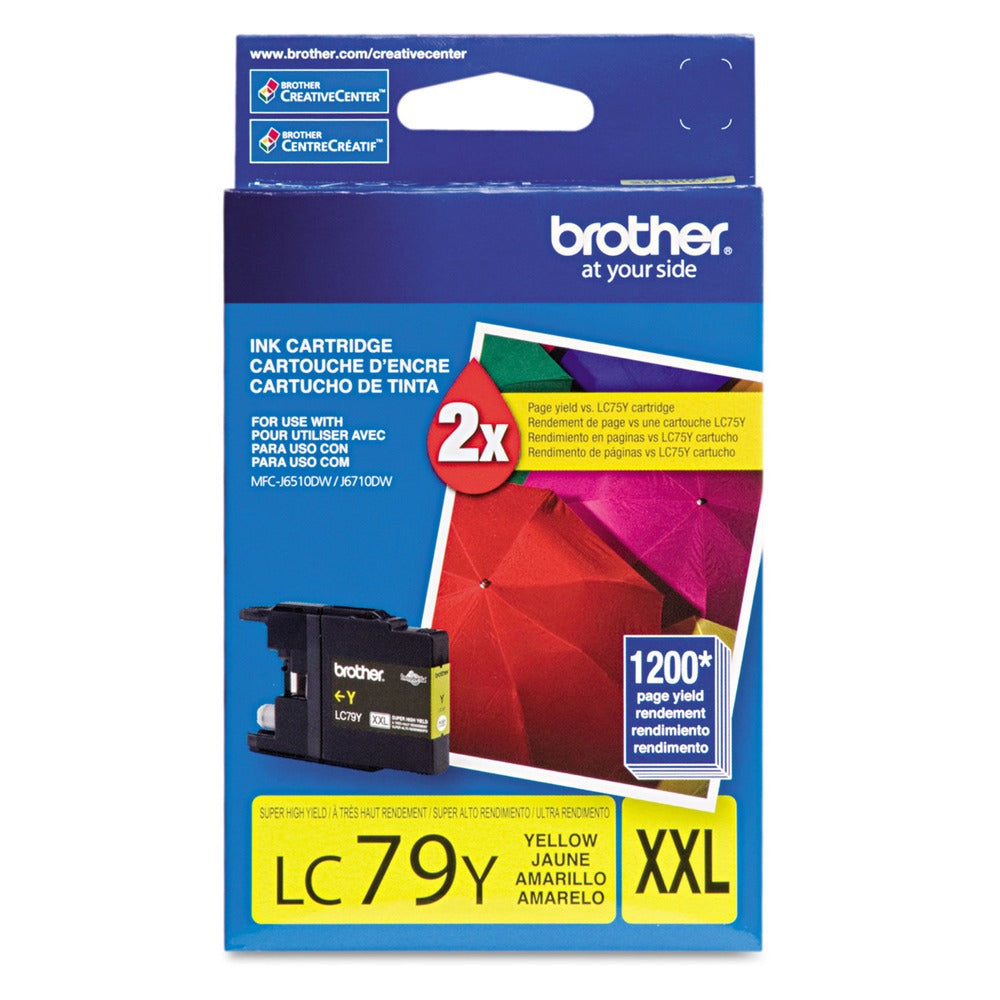 Brother Innobella 1,200 Page-Yield Super High-Yield Ink - Yellow