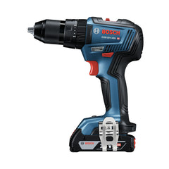 Bosch 18V EC Brushless Lithium-Ion 1/2 in. Cordless Hammer Drill Driver Kit (2 Ah)