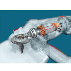 Factory Reconditioned Bosch 15 Amp 9 in. High Performance Corded Large Angle Grinder with No Lock-On Switch