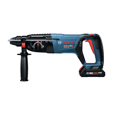 Factory Reconditioned Bosch 18V EC Brushless Lithium-Ion SDS-Plus Bulldog 1 in. Cordless Rotary Hammer Kit (4 Ah)