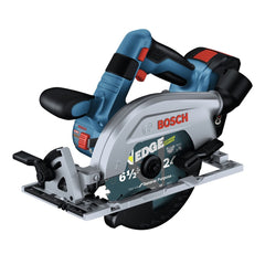 Factory Reconditioned Bosch 18V Brushless Blade-Left Lithium-Ion 6-1/2 in. Cordless Circular Saw Kit (4 Ah)