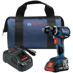 Factory Reconditioned Bosch 18V Lithium-Ion Brushless 1/2 in. Cordless Hammer Drill Driver Kit (4 Ah)