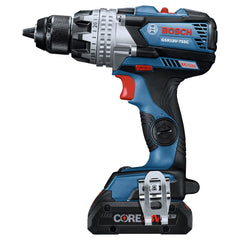 Factory Reconditioned Bosch 18V Brushless EC Connected Ready, Brute Tough Lithium-Ion 1/2 in. Cordless Drill Driver Kit with 2 Compact Batteries (4.0 Ah)