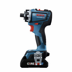 Factory Reconditioned Bosch 18V Brushless Lithium-Ion Cordless 5-In-1 Flexiclick System Drill Driver with 2 Batteries (4 Ah)