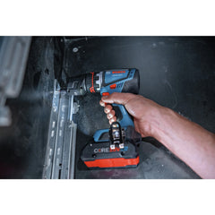 Factory Reconditioned Bosch 18V Brushless Lithium-Ion Cordless 5-In-1 Flexiclick System Drill Driver with 2 Batteries (4 Ah)