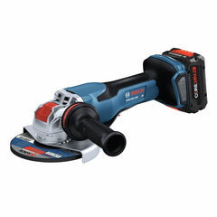 Factory Reconditioned Bosch 18V PROFACTOR Brushless Lithium-Ion 5 in. - 6 in. Cordless X-LOCK Angle Grinder Kit with No Lock-On Paddle Switch (8 Ah)