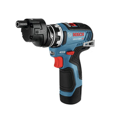 Factory Reconditioned Bosch 12V MAX Brushless Lithium-Ion Cordless Starlock Oscillating Multi-Tool and Chameleon Drill Driver with 5-in-1 Flexiclick System Combo Kit