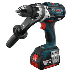 Factory Reconditioned Bosch 18V EC Brushless Brute Tough Lithium-Ion 1/2 in. Cordless Hammer Drill Driver Kit with 2 Batteries (4 Ah)