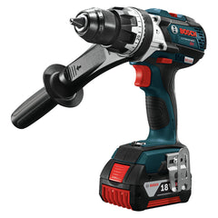 Factory Reconditioned Bosch 18V EC Brushless Brute Tough Lithium-Ion 1/2 in. Cordless Hammer Drill Driver Kit with 2 Batteries (4 Ah)