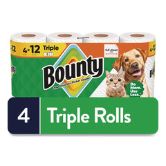 Bounty 10.5 in. x 11 in. 2-Ply Kitchen Roll Paper Towels - White (24/Carton)