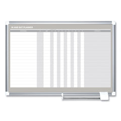 MasterVision 36 in. x 24 in. In-Out Magnetic Dry Erase Board - Silver Frame
