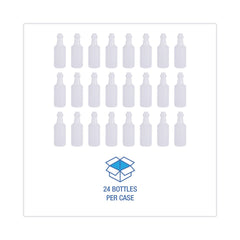 Boardwalk 512121 16 oz. Handi-Hold Spray Bottle - Clear (24/Carton)