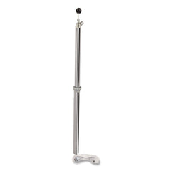 Boardwalk 22 oz. Pump Steel 42.5 in. Tall Bottle Pump - Chrome