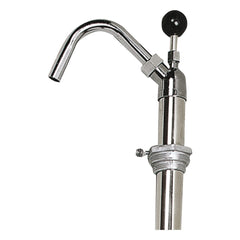 Boardwalk 22 oz. Pump Steel 42.5 in. Tall Bottle Pump - Chrome