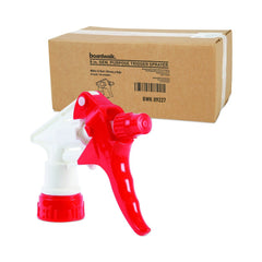 Boardwalk 511264 24-Piece/Carton 8 in. Tube Trigger Sprayer for 16-24 oz. Bottles - Red/White