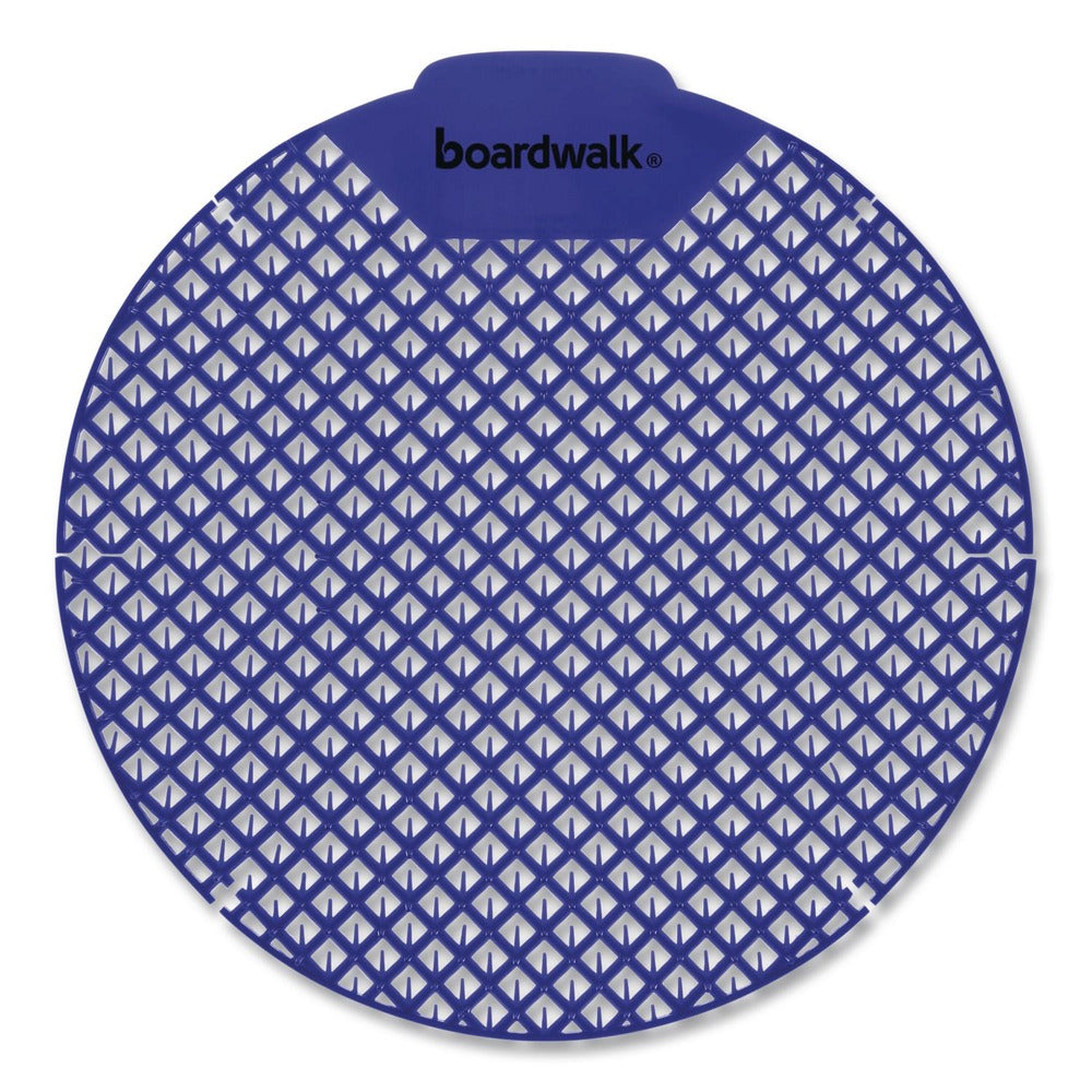 Boardwalk 1.8 oz. Urinal Screen - Tutti Frutti Scent, Blue (1-Dozen)