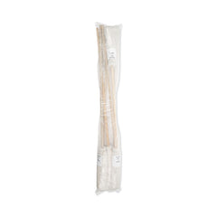 Boardwalk 16 oz. Cotton Head Deck Mop with 48 in. Oak Wood Handle - White (6/Carton)
