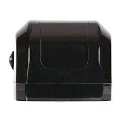 Boardwalk 13.25 in. x 10.25 in. x 16.25 in. Hands Free Mechanical Towel Dispenser - Black