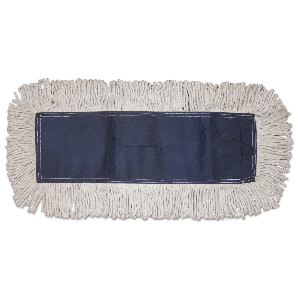 Boardwalk 5 in. x 60 in. Disposable Dust Mop - White