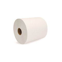 Boardwalk 1-Ply 8 in. x 800 ft. Green Universal Roll Towels - Natural White (6 Rolls/Carton)