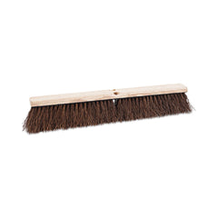 Boardwalk 24 in. Brush 3.25 in. Natural Palmyra Fiber Bristles Floor Brush Head