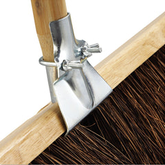 Boardwalk 36 in. Brush 3.25 in. Natural Palmyra Fiber Bristles Floor Brush Head