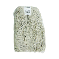 Boardwalk BWK216CCT 16 oz. Cotton Premium Cut-End Wet Mop Heads - White (12/Carton)