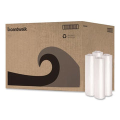Boardwalk 33 in. x 39 in. 33 gal. 1.1 mil. Recycled Low-Density Polyethylene Can Liners - Clear (10 Bags/Roll, 10 Rolls/Carton)