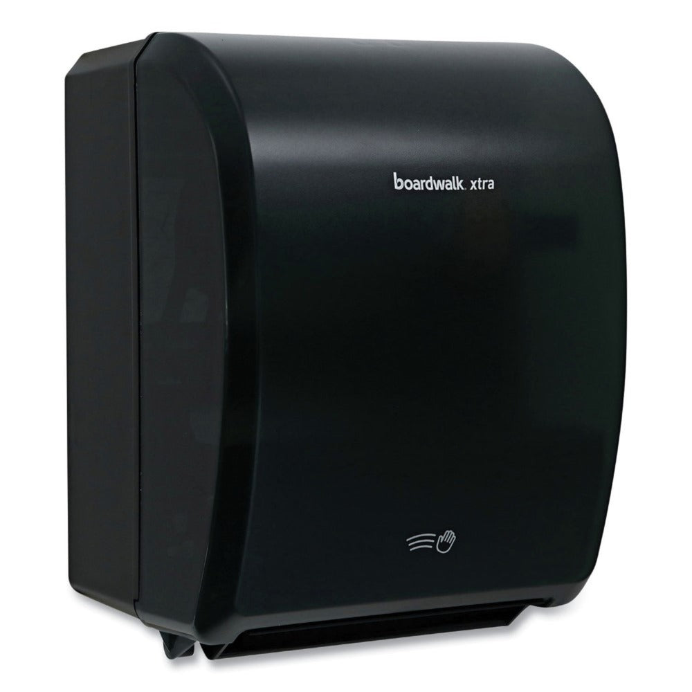 Boardwalk BWK33GREEN 12.31 in. x 9.31 in. x 15.94 in. Xtra Electronic Hand Towel Dispenser - Black (1-Carton)