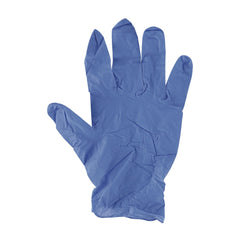 Boardwalk 380 Series 4 mil Thick 9.5 in. Long Powder-Free Disposable General-Purpose Nitrile Gloves - Small, Blue (1000/Carton)