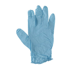 Boardwalk 5 mil 9.5 in. Long Powder-Free Disposable Examination Nitrile Gloves - Large, Blue (100/Box)