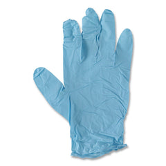 Boardwalk 9.5 in. Long 5 mil. Thick Powder-Free Disposable Examination Nitrile Gloves - XX-Large Blue (100/Box)