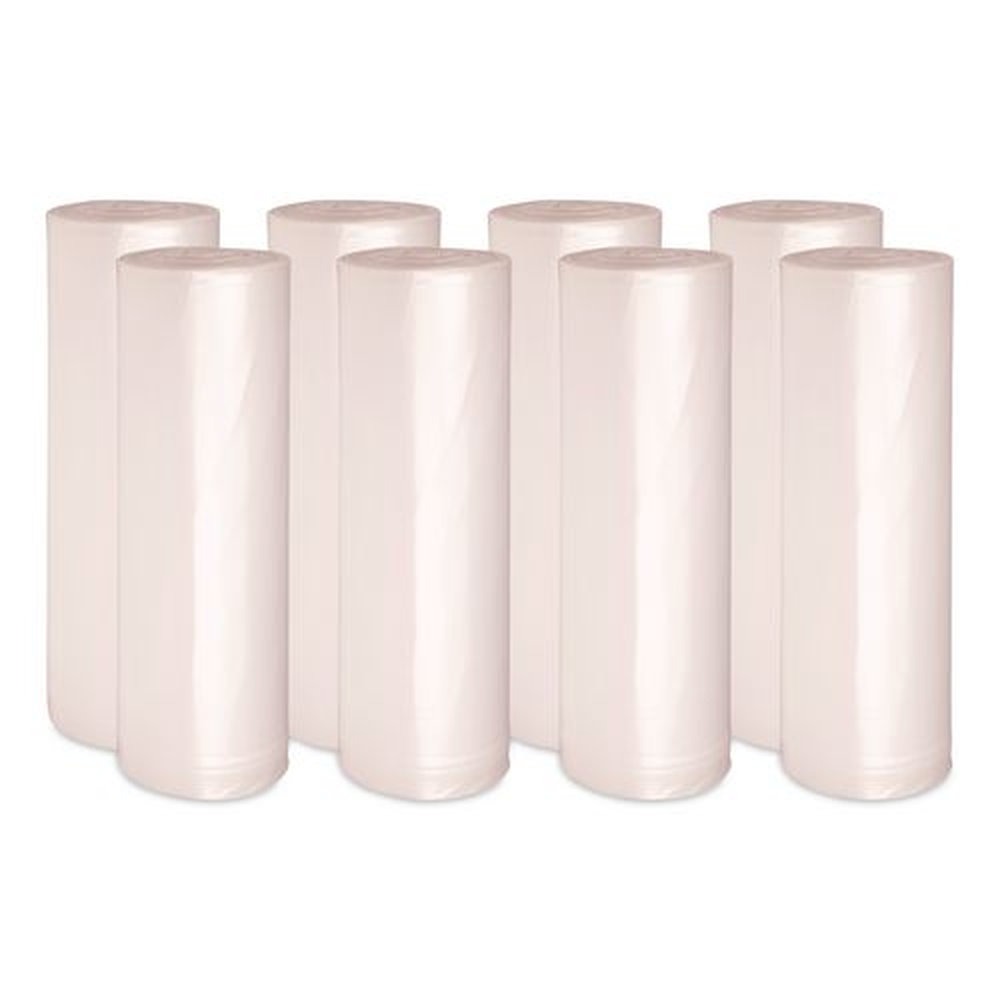 Boardwalk V7658MNKR02 38 in. x 58 in. 11 mic 60 gal. High-Density Can Liners - Natural (200/Carton)