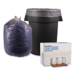 Boardwalk X7658XCKR01 38 in. x 58 in. 60 gal. 1.75 mil Low Density Can Liners - Clear (100/Carton)