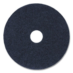 Boardwalk 15 in. Diameter Stripping Floor Pads - Black (5/Carton)