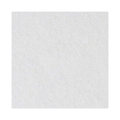 Boardwalk 15 in. Diameter Polishing Floor Pads - White (5/Carton)