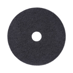 Boardwalk 19 in. Diameter Stripping Floor Pads - Black (5/Carton)