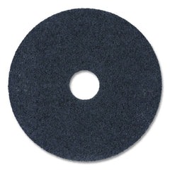 Boardwalk 19 in. Diameter High Performance Stripping Floor Pads - Black (5/Carton)