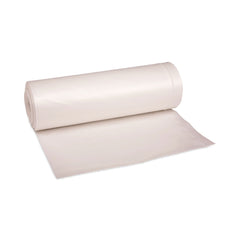 Boardwalk V8046ENKR01 40 in. x 46 in. 45 gal. 19 mic High-Density Can Liners - Natural (150/Carton)