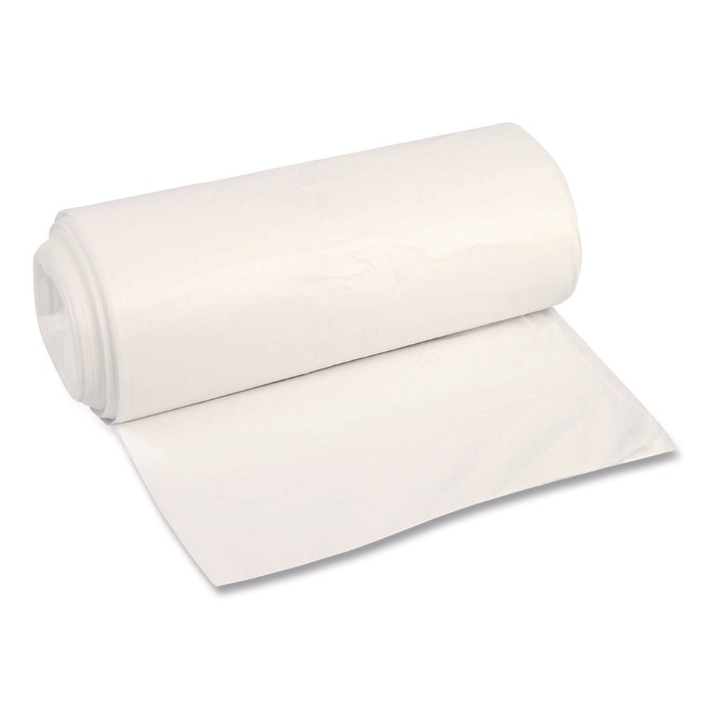 Boardwalk 40 in. x 48 in. 45 gal. 22 mic High-Density Can Liners - Natural (150/Carton)