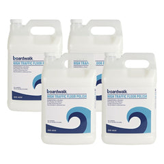 Boardwalk 132000-41ESSN 1 Gallon High Traffic Floor Polish (4/Carton)