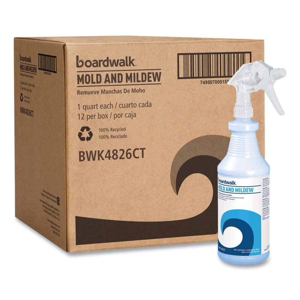 Boardwalk 32 oz. Bottle Mold and Mildew - Floral Scent (12/Carton)