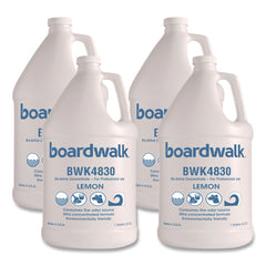 Boardwalk 1 Gallon Odor Eliminator Enzyme Plus Concentrate - Lemon (4/Carton)