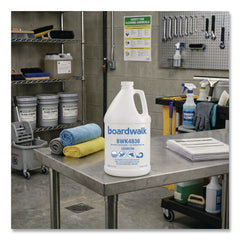 Boardwalk 1 Gallon Odor Eliminator Enzyme Plus Concentrate - Lemon (4/Carton)