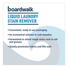Boardwalk 32 oz Liquid Laundry Stain Remover - Fresh and Clean Scent (6/Carton)