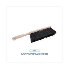 Boardwalk 3.5 in. Plastic Handle 4.5 in. Polypropylene Counter Brush - Black/Tan